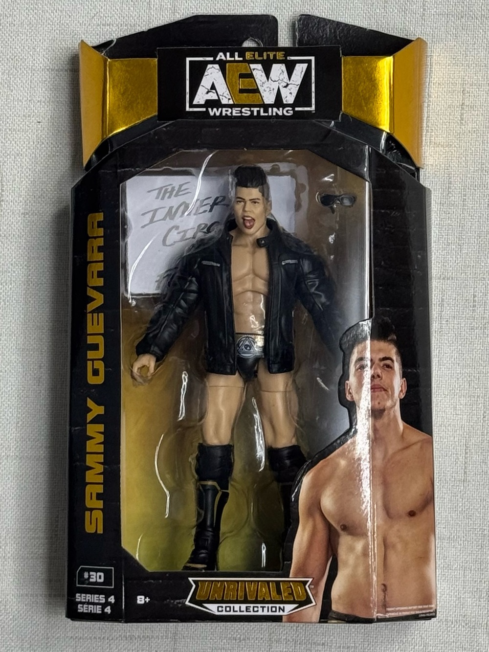 2021 AEW Jazwares Unrivaled Collection Series 4 #30 Sammy Guevara Running Change